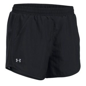 Under armour fly by shorts black